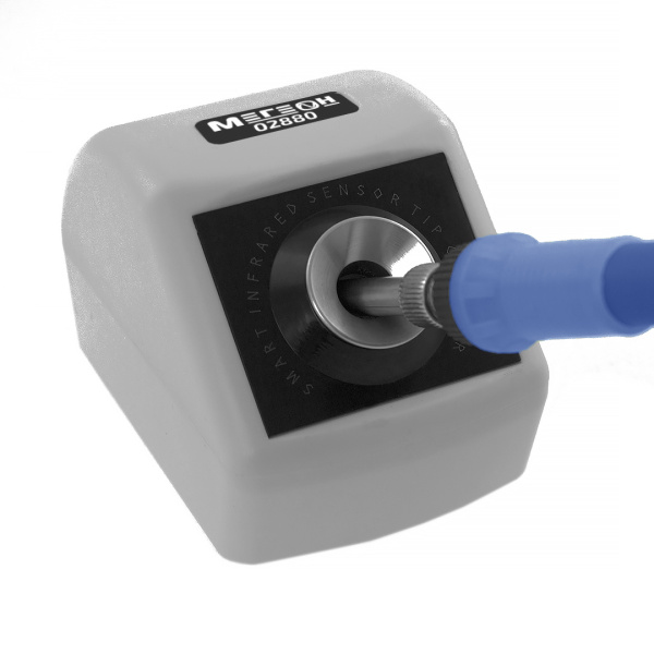 Станция автоматической очистки паяльных жал МЕГЕОН 02880 купить по низкой цене | МАКСПРОФИТ