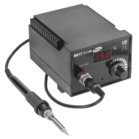 Паяльная станция МЕГЕОН 00337 купить по низкой цене | МАКСПРОФИТ