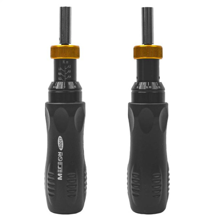 Отвертка динамометрическая 0,2 - 1,2 Нм МЕГЕОН 60017 купить по низкой цене | МАКСПРОФИТ